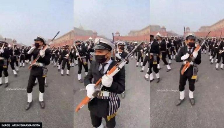 Indian Navy Band's Amazing Performance on 'Monica Oh My Darling' at R-Day Rehearsal Will Give You Goosebumps. Watch